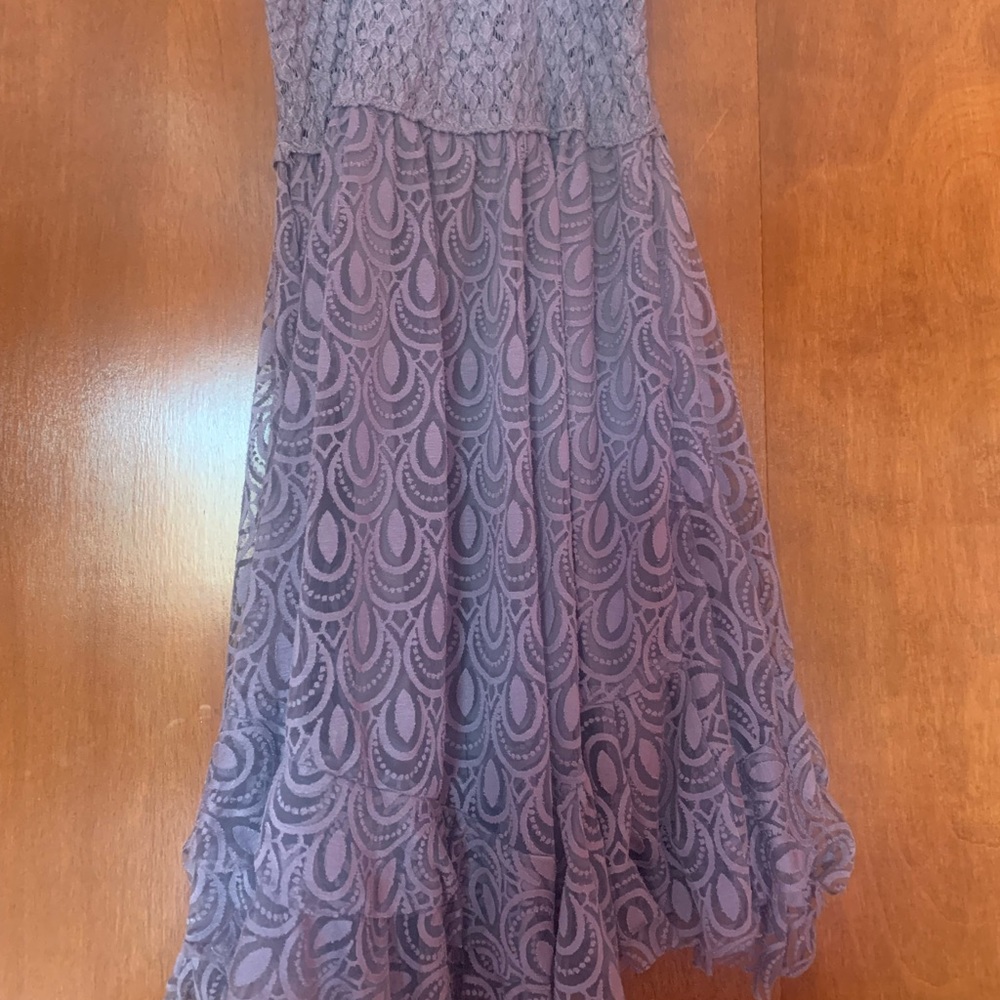 Free People Adella Burnout Slip Dress